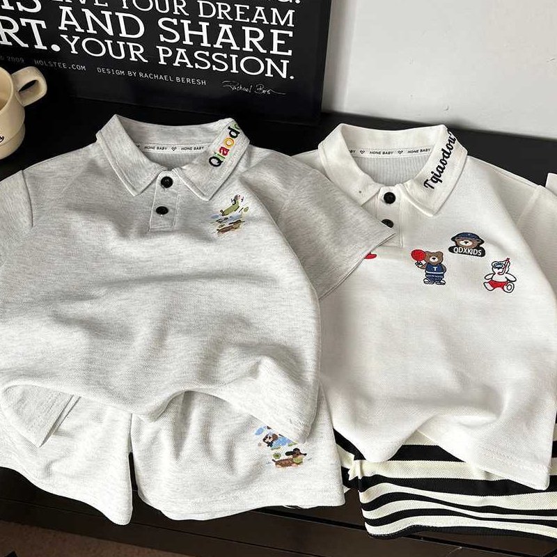 儿童短袖套装男女童polo衫两件套夏季新款韩版休闲中大童短袖,童装/婴儿装/亲子装,儿童运动套装,淘宝优惠券,粉丝福利购,淘宝优惠卷