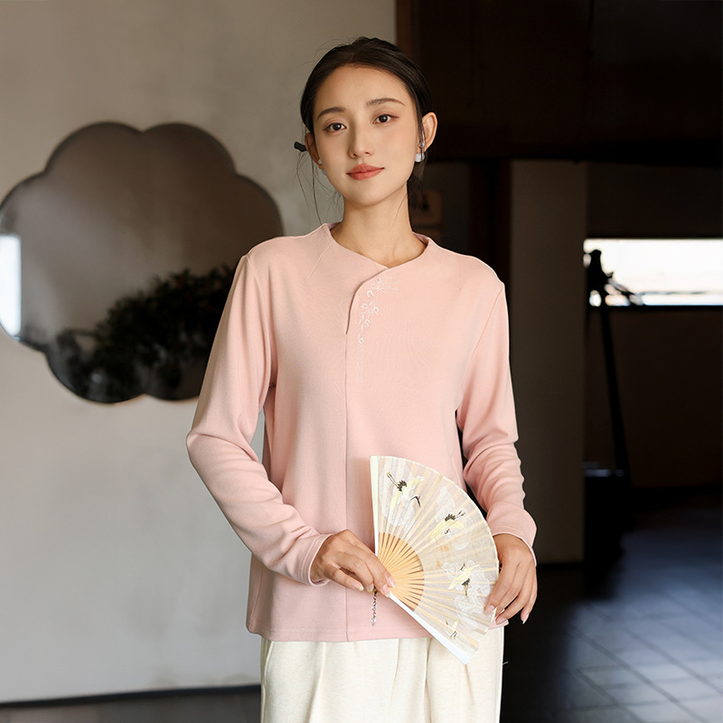 2025春季新款新中式国风T恤