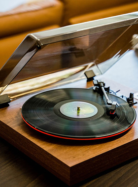 黑胶唱片机复古留声机蓝牙音响客厅欧式摆件新人婚乔迁生日礼物LP