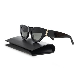 M94 Laurent圣罗兰YSL太阳镜女黑色猫眼偏光墨镜SL 美国代购 Saint