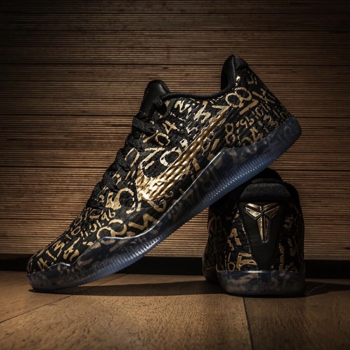 耐克 Nike Kobe 11 Protro 新款科比黑金低帮男子运动篮球鞋