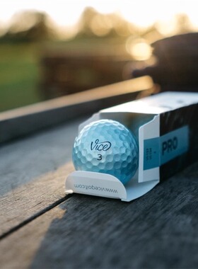 代购正品Vice Golf Pro高尔夫球冰蓝色三层95-110高级球12个装