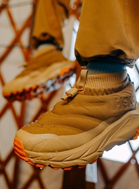 HOKA ONE ONE Kaha 2 Frost Moc GTX 男女户外防水雪地靴徒步鞋