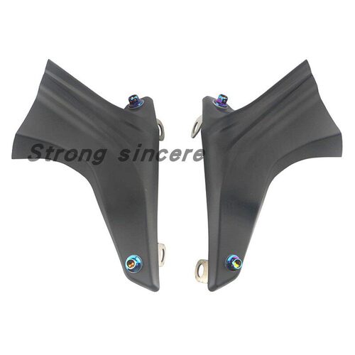 适用雅马哈 YZF-R1 YZF-R1S YZF-R125 前刹车碟盘 卡钳导风散热器