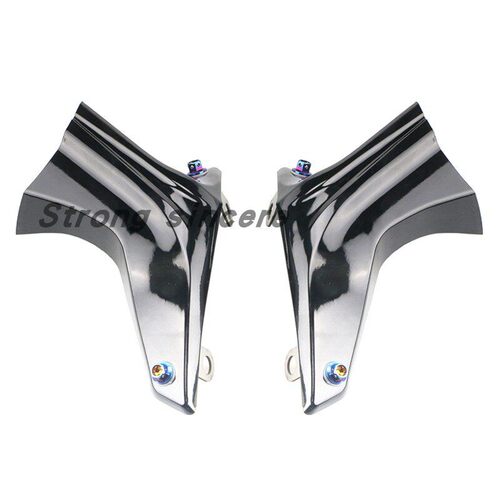 适用川崎 Ninja ZX-4R ZX-4RR 前刹车碟盘 卡钳导风散热器