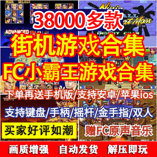 街机游戏电脑街机恐龙快打西游三国战记拳皇名将合集小霸王模拟器