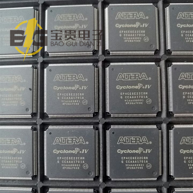 EP4CE6E22C8N TQFP-144 全新原装 ALTERA 进口原装 可编程逻辑