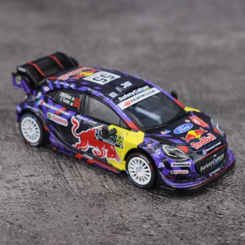 MINIGT 1:64 福特Puma 拉力#55 M-Sport WRT 红牛涂装 车模 1176