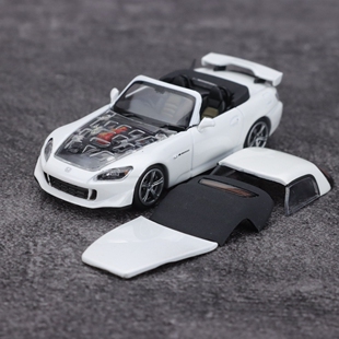 MH 1:64 本田S2000 Type S 挂卡版 白色 合金车模