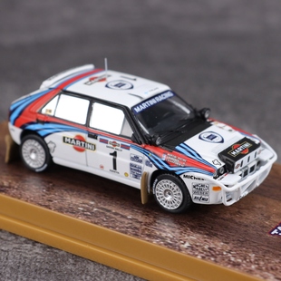 TW 1:64 蓝旗亚Delta HF Integrale Safari 1992 拉力赛车 模型