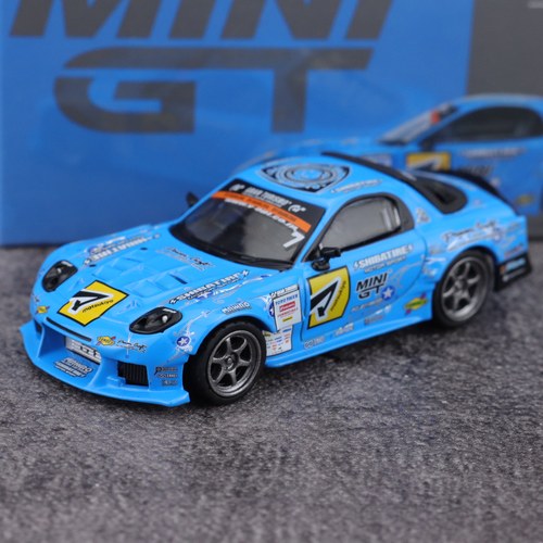 MINIGT164RX7雨宫合金车模