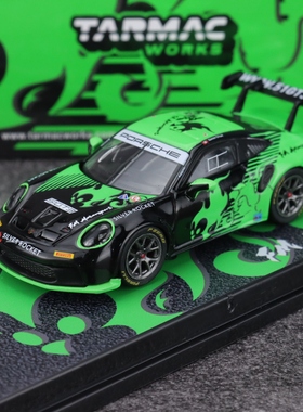 TW 1:64 保时捷 911 GT3 Cup (992) Fire Monkey 合金车模