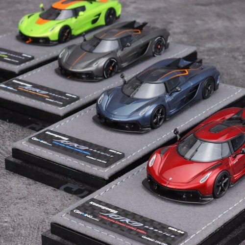 GRYNING 1:64 柯尼塞格 Jesko Absolut 极速版 四色 树脂汽车模型