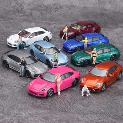 Liberty 1:64 帕拉梅拉 panamera 8车套 合金汽车模型