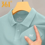 Шелковая футболка с коротким рукавом, быстросохнущая тонкая футболка polo