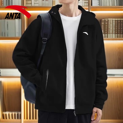 安踏官网新款运动外套休闲服拉链