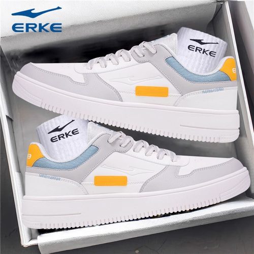 鸿星尔克官网新款轻便平板板鞋