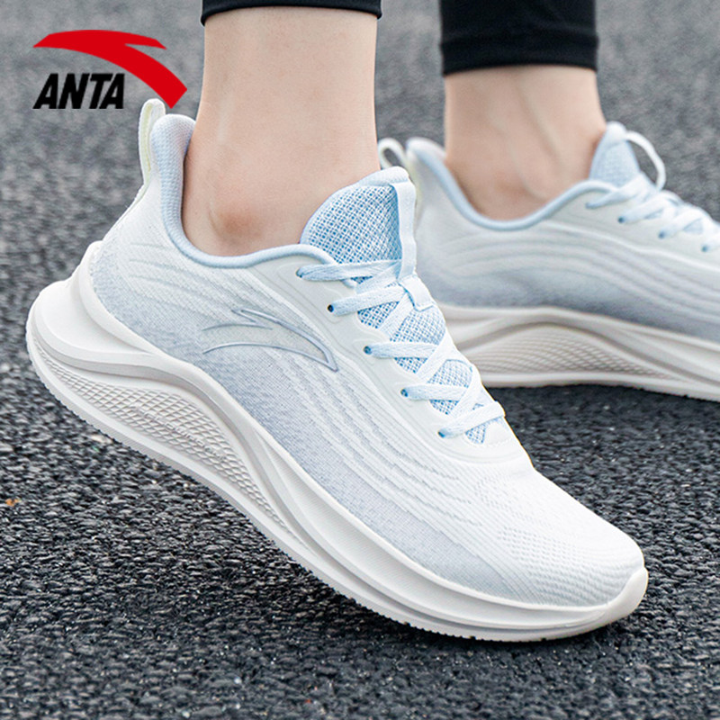 安踏女鞋跑步鞋2024新款夏季网鞋官方旗舰店正品鞋子女款运动鞋女