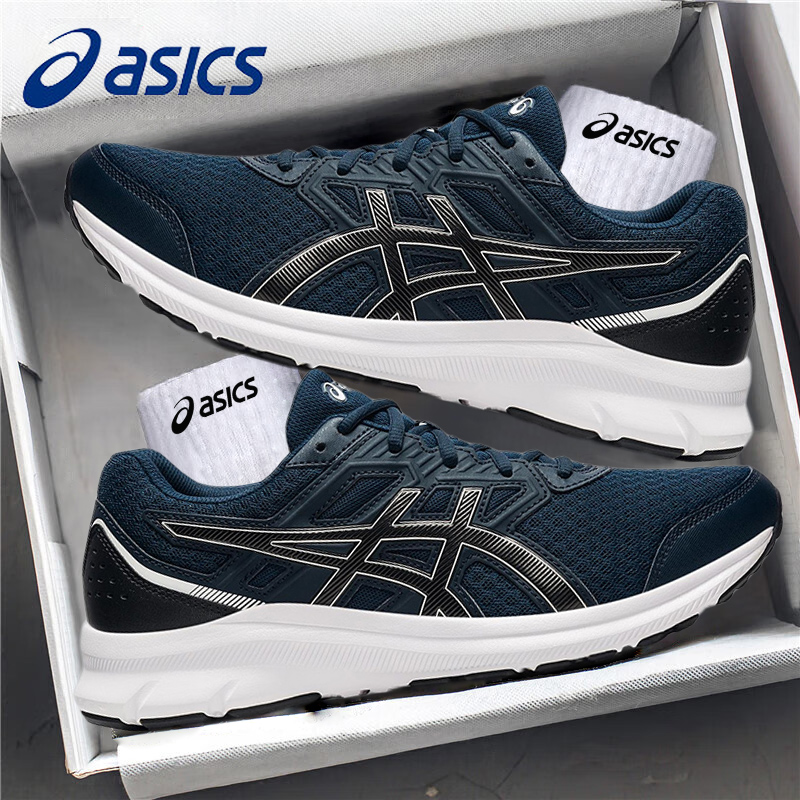 亚瑟士官方旗舰网面透气跑步鞋