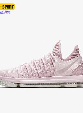 Nike/耐克正品KD 10男士减震低帮防滑实战篮球鞋AQ4111-600