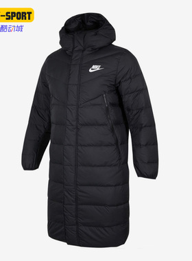 Nike/耐克正品冬季男子休闲保暖防风中长款羽绒服 DV0756-010