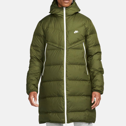 Nike/耐克正品男子运动长款连帽保暖羽绒服DD6789-326