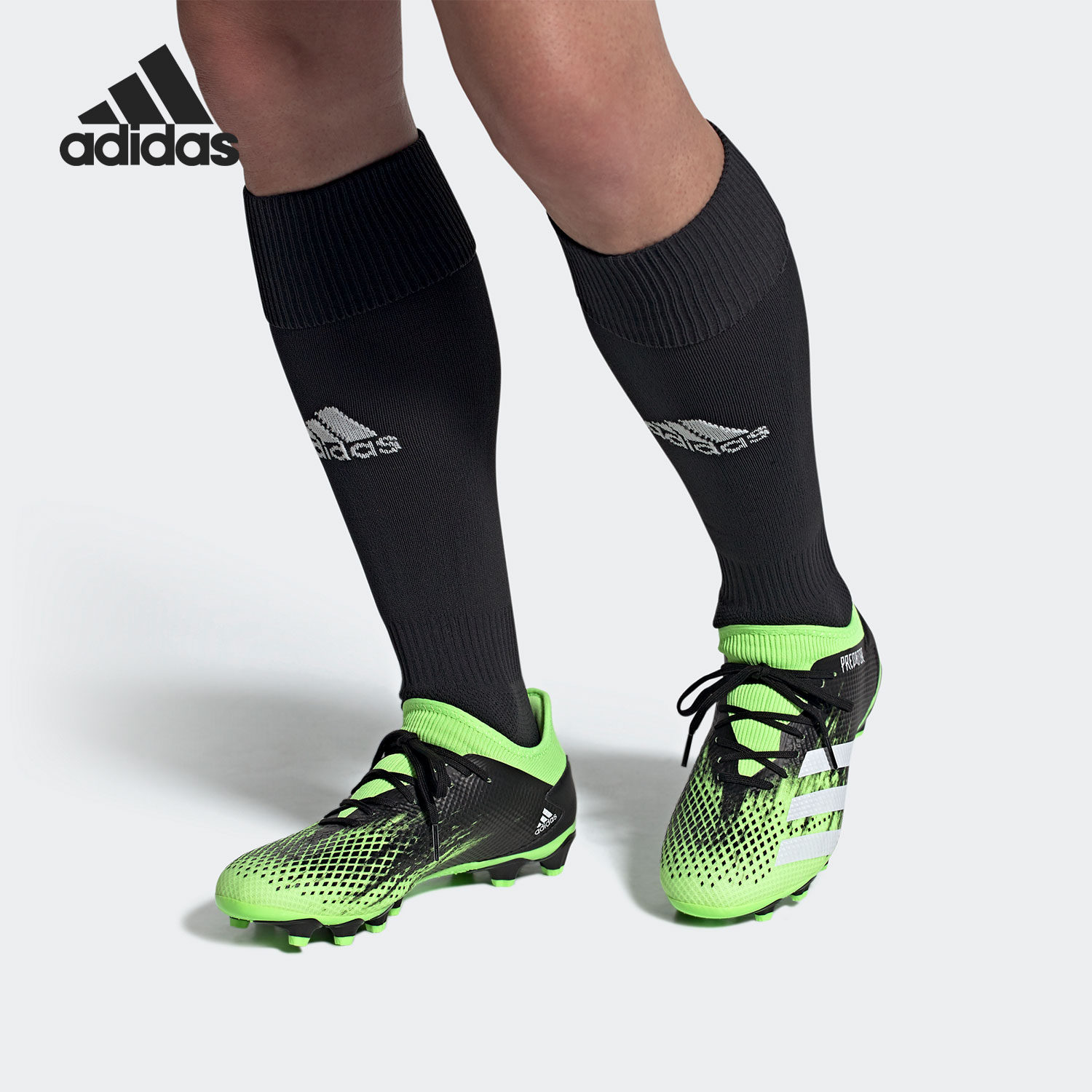 Adidas/阿迪达斯正品猎鹰PREDATOR 20.3 MG男子短钉足球鞋FW9782
