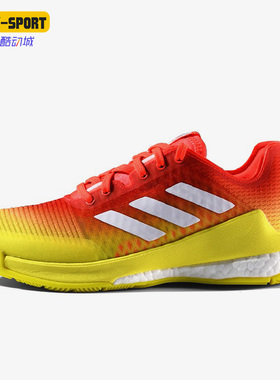 Adidas/阿迪达斯正品 新款女子羽毛球低帮休闲舒适运动鞋 H04940