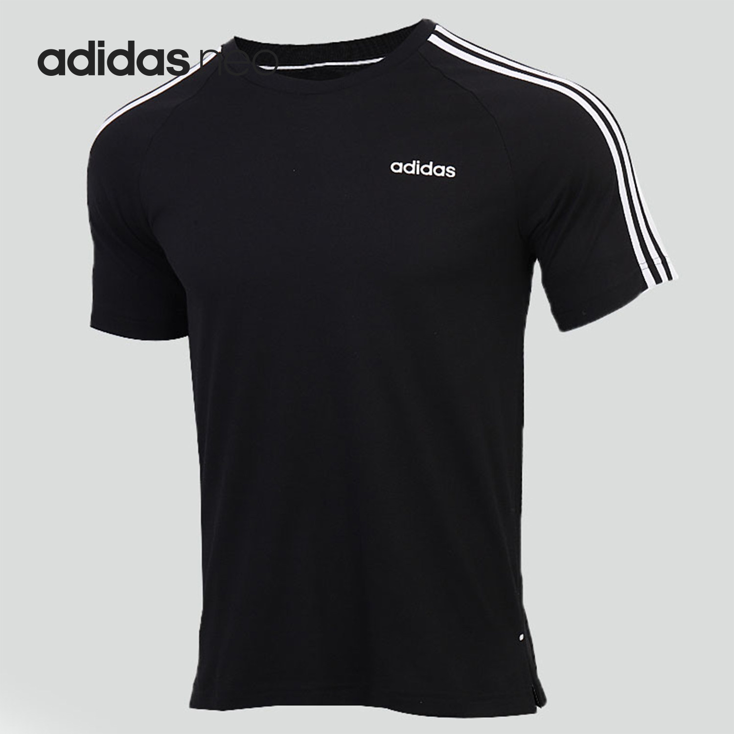 Adidas/阿迪达斯正品 夏季新款neo男子运动性格短袖T恤GJ8915