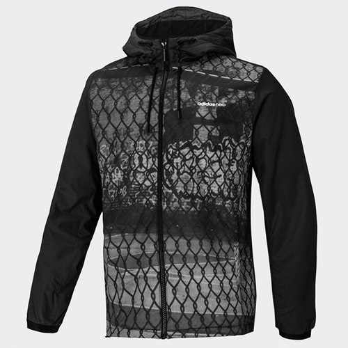 Adidas/阿迪达斯正品neo M WINDBREAKER 男子外套EC1996 EC1997