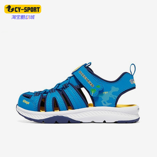 男童包头运动软底透气凉鞋 夏新款 407102L 斯凯奇正品 Skechers