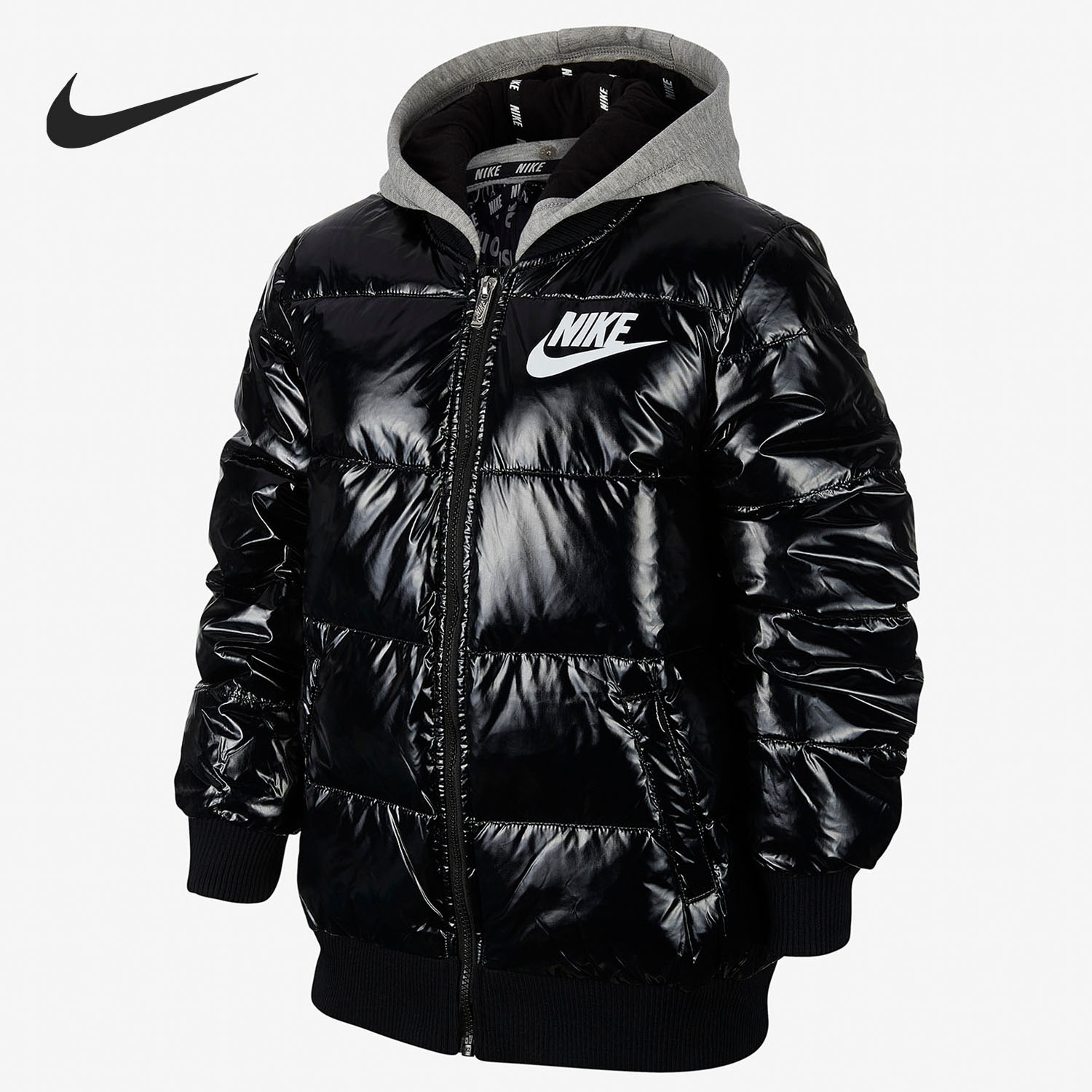 Nike正品春季大童运动夹克羽绒服