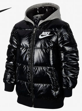 Nike正品春季大童运动夹克羽绒服