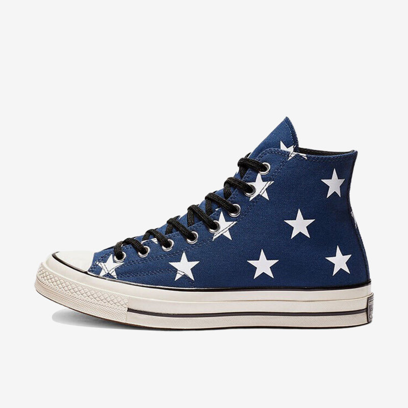 Converse匡威正品1970s时尚印花高帮男女板鞋休闲帆布鞋163409C