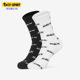 潮流运动袜两双装 休闲男女时尚 L421U115 斯凯奇正品 Skechers