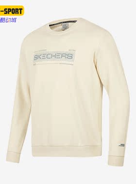 Skechers/斯凯奇正品新款男子保暖训练健身透气卫衣P423M138-02EP