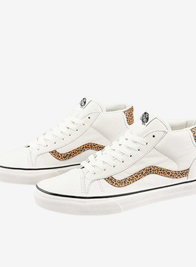 Vans/范斯Mid Skool男女耐磨透气休闲运动高帮帆布板鞋VN0A3TKF