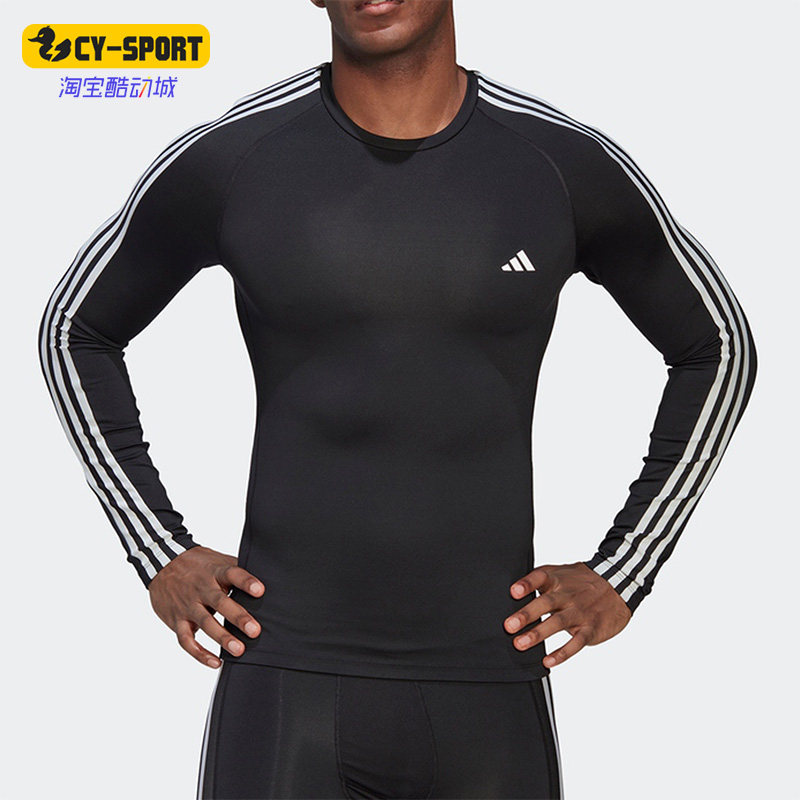 Adidas/阿迪达斯正品秋季新款男子跑步运动透气健身长袖T恤HD3532,运动服/休闲服装,运动T恤,淘宝优惠券,粉丝福利购,淘宝优惠卷