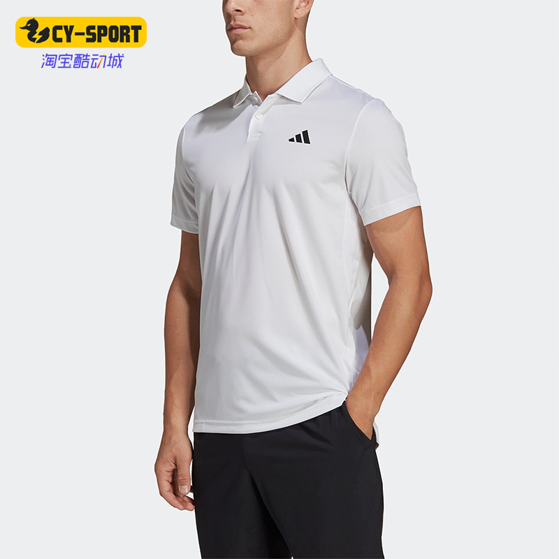 阿迪达斯男子运动短袖