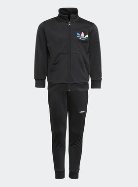 Adidas/阿迪达斯正品 三叶草 运动休闲小童长袖长裤套装 H31178