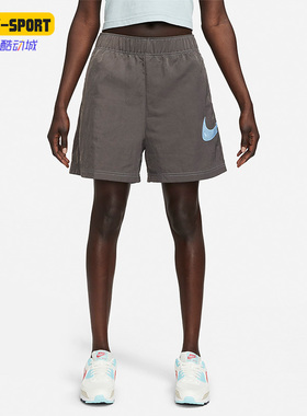 Nike/耐克正品夏季新款休闲时尚女子运动梭织短裤DM6753-254