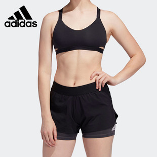 Adidas/阿迪达斯正品AM STRAPPY BRA女低强度训练运动内衣FL2332