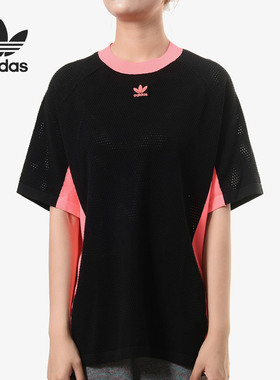 Adidas/阿迪达斯正品 三叶草 AA-42 TEE KNIT 女子短袖上衣CE0982