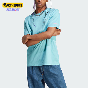 Adidas/阿迪达斯正品PRIDE GRAPH TEE 男子运动短袖T恤IU0054