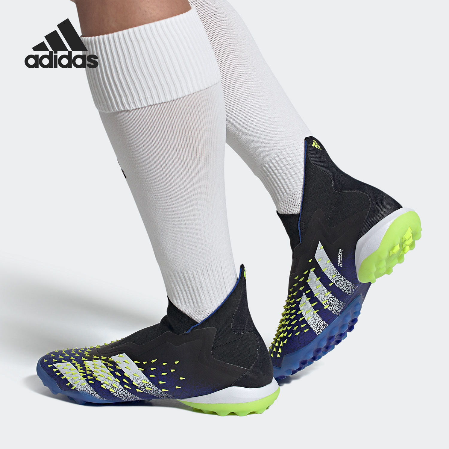 Adidas/阿迪达斯正品猎鹰FREAK +TF 碎钉人草男子足球鞋 FY0753