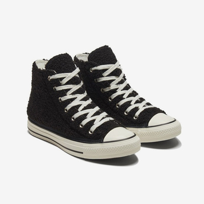 Converse匡威正品秋冬新款男女摇粒绒保暖高帮休闲板鞋170017C