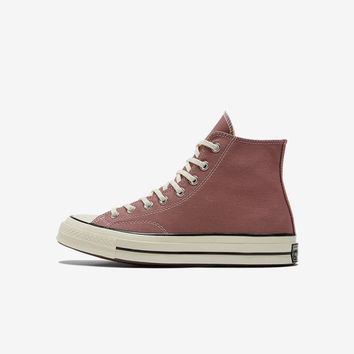 Converse匡威 男女鞋豆沙色三星标经典复古高低帮帆布鞋 168510C