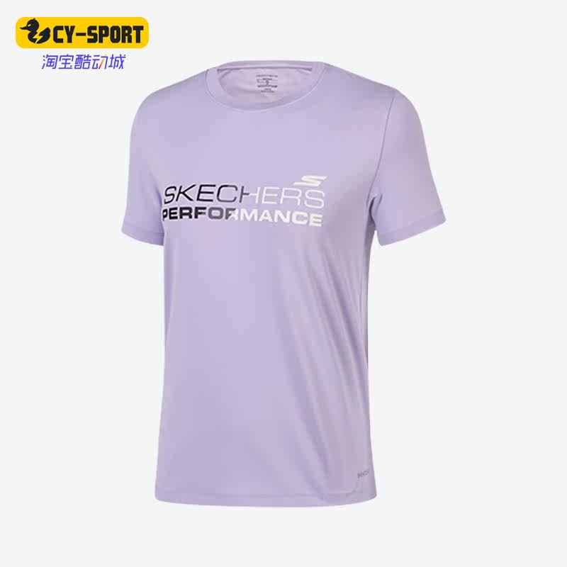 Skechers/斯凯奇正品夏季女子运动透气休闲圆领印花针织短袖,运动服/休闲服装,运动T恤,淘宝优惠券,粉丝福利购,淘宝优惠卷