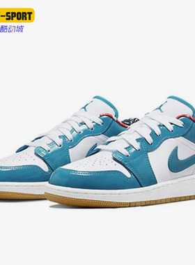 Nike/耐克正品Air Jordan 1 女子GS大童复古篮球鞋DM0589-400