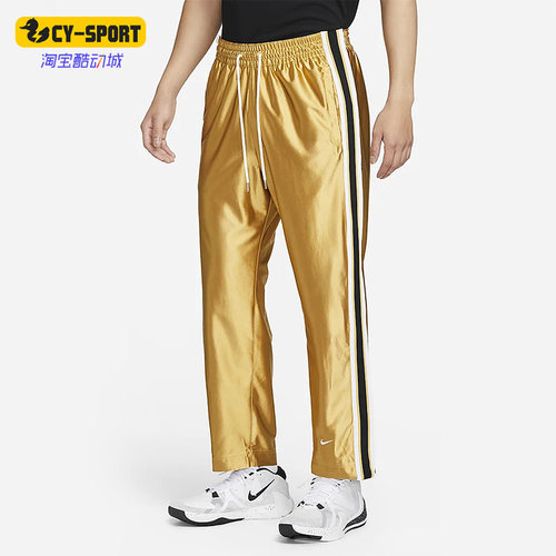 耐克正品男子排扣侧开口运动长裤